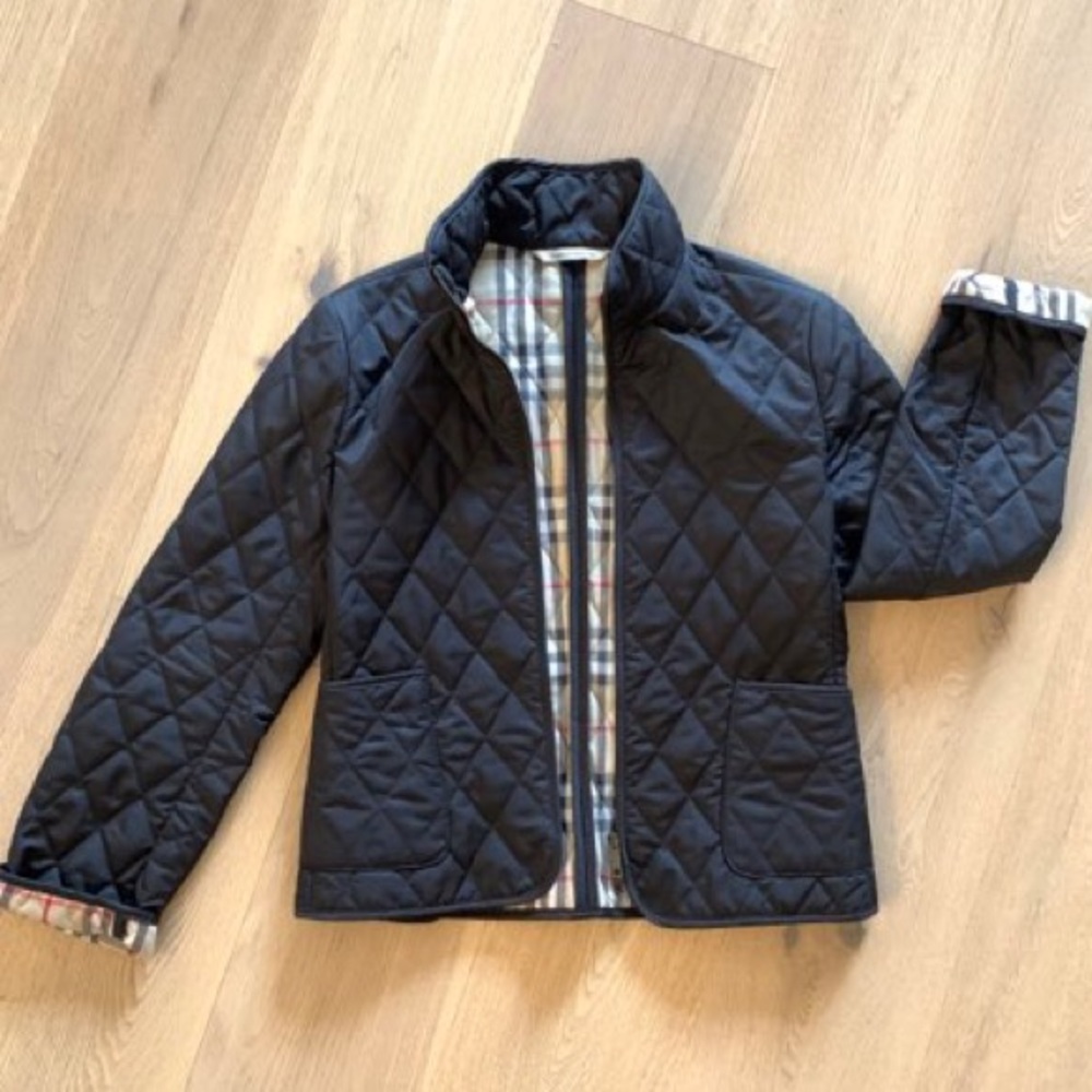 Burberry quilted coat